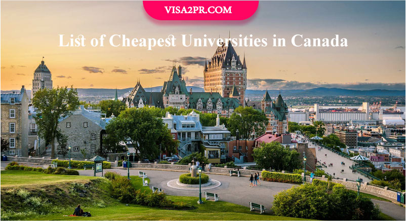 ارزان ترین دانشگاه های کانادا